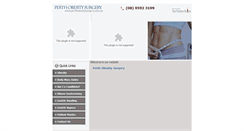 Desktop Screenshot of perthobesitysurgery.com.au